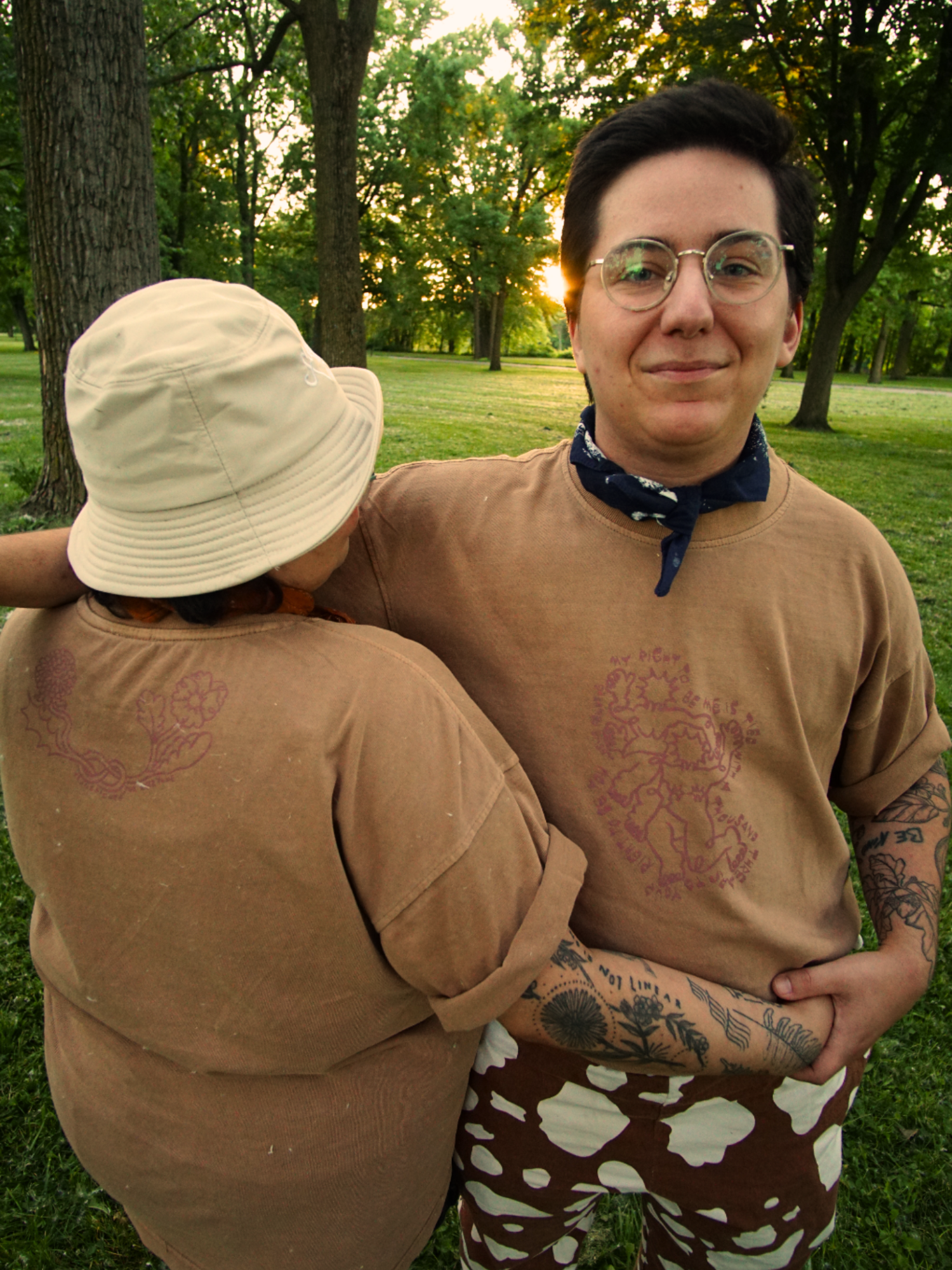 "Your Right to Be You" Transfigure Collab Boxy Tee