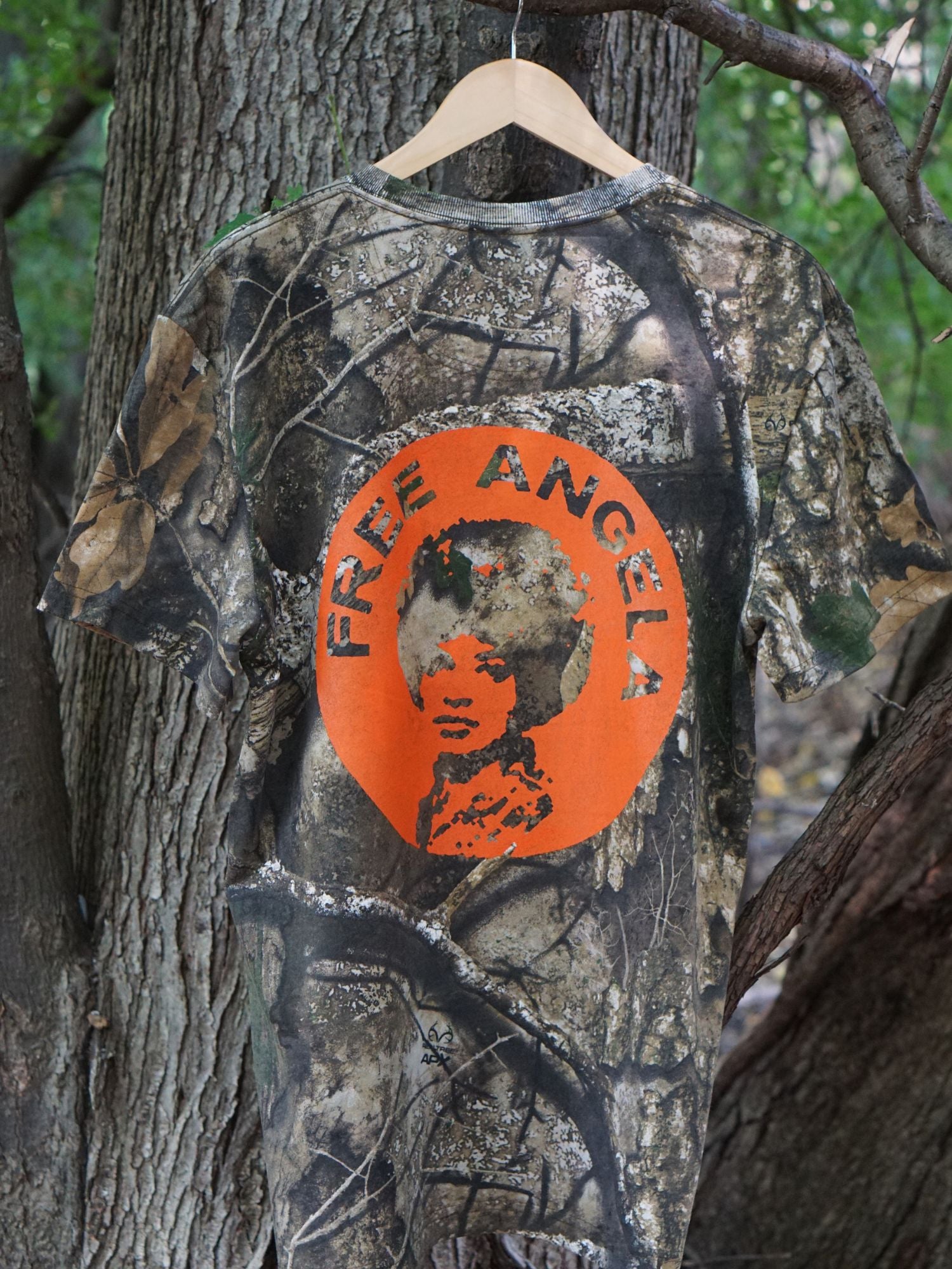 Free Angela Realtree Camo Tee