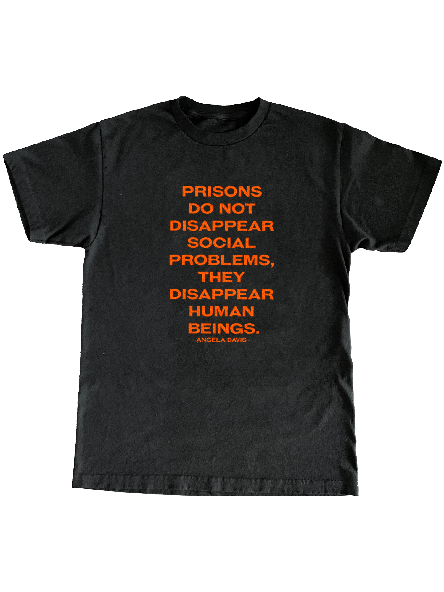 Free Angela Recycled Cotton Tee - Black