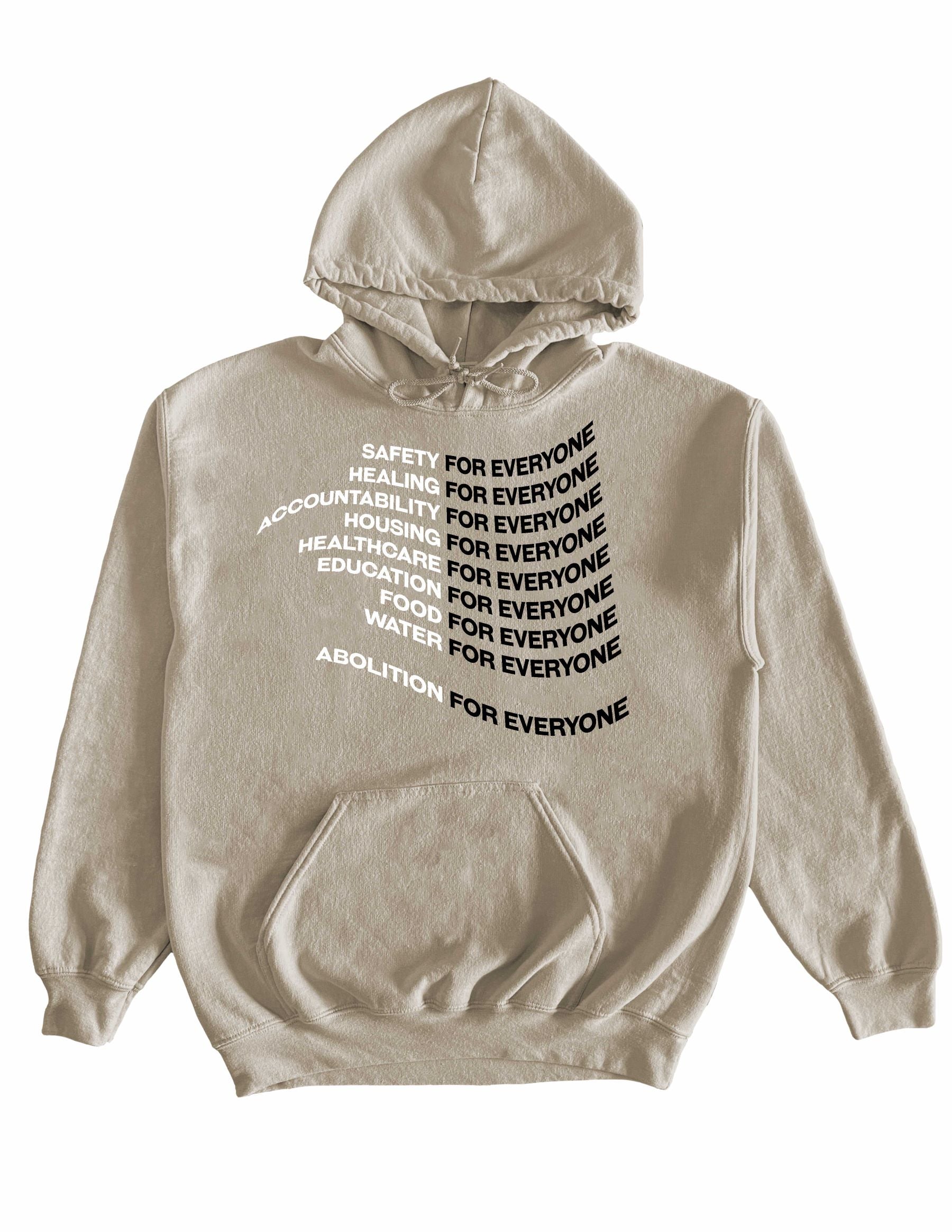 For Everyone Hoodie - Sand