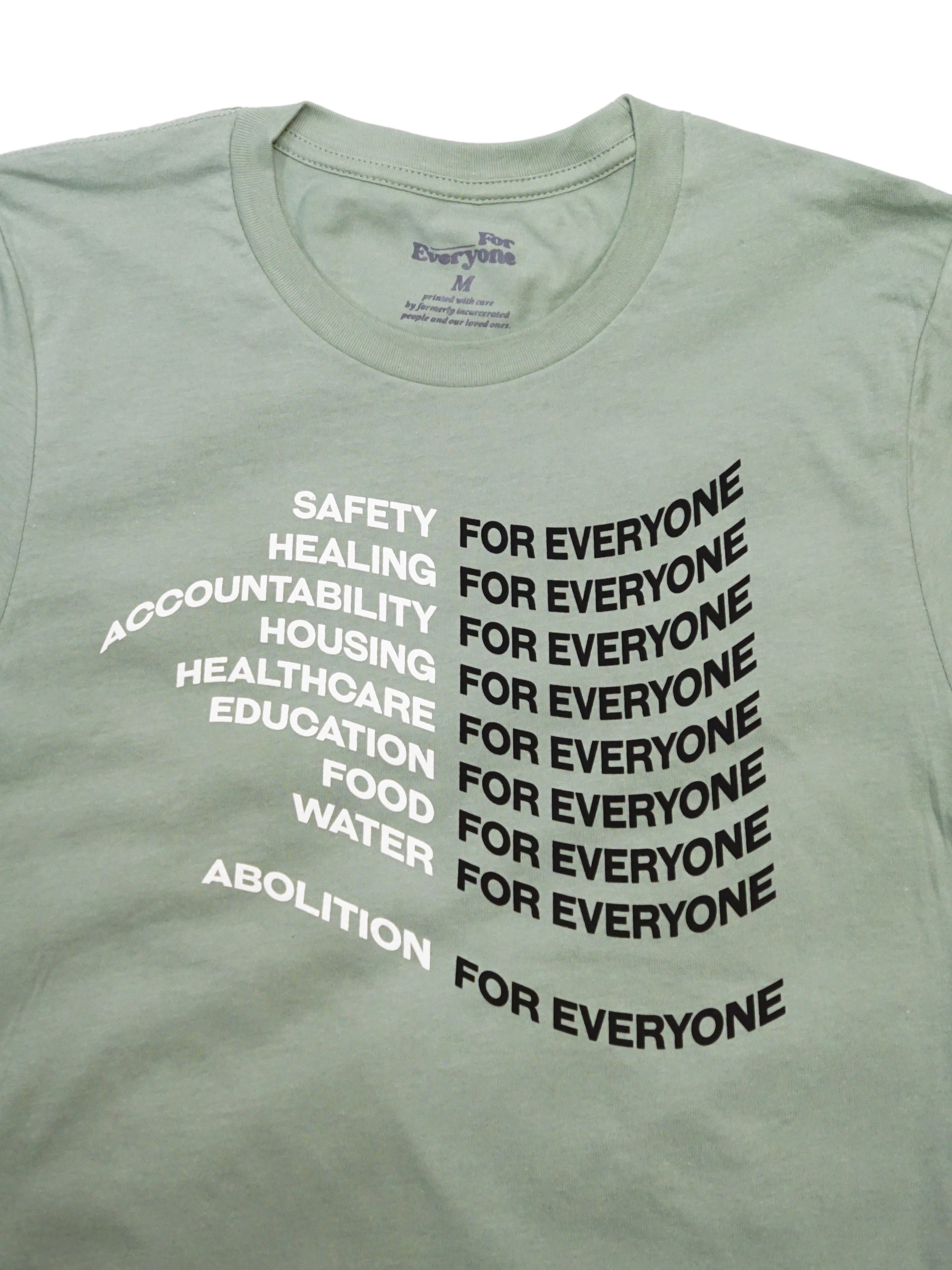 For Everyone Tee - Sage