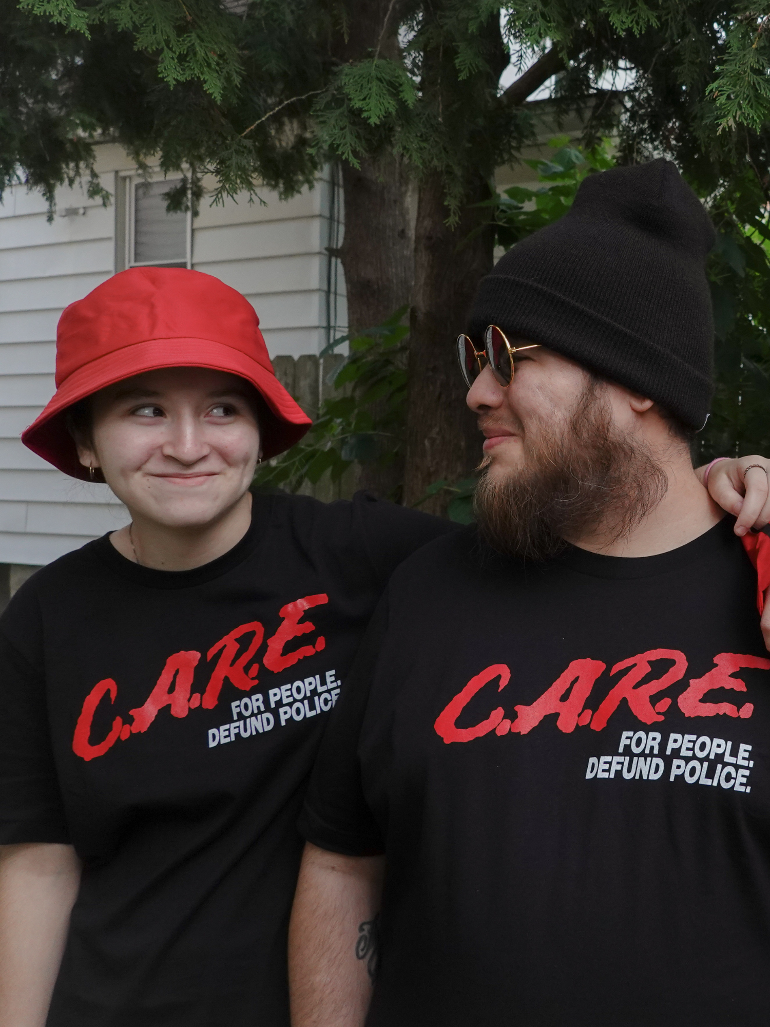 CARE For People Defund Police Tee