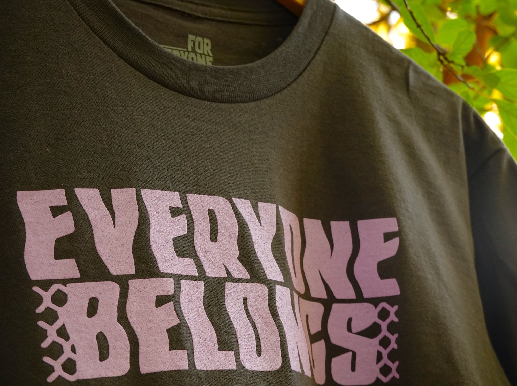 Everyone Belongs Tee (Transfigure Print Co Collab)
