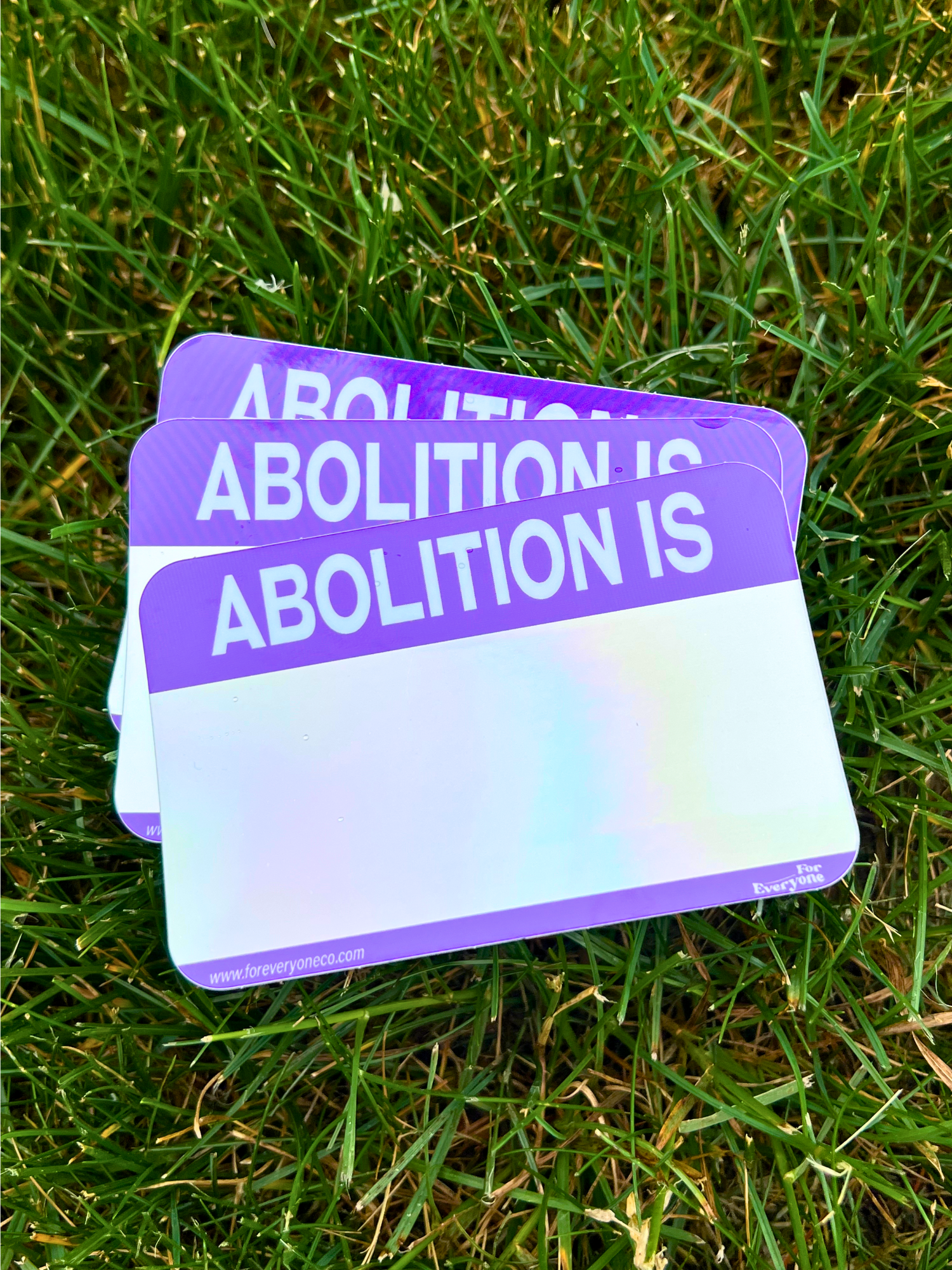 "Abolition Is" Slap Sticker Pack