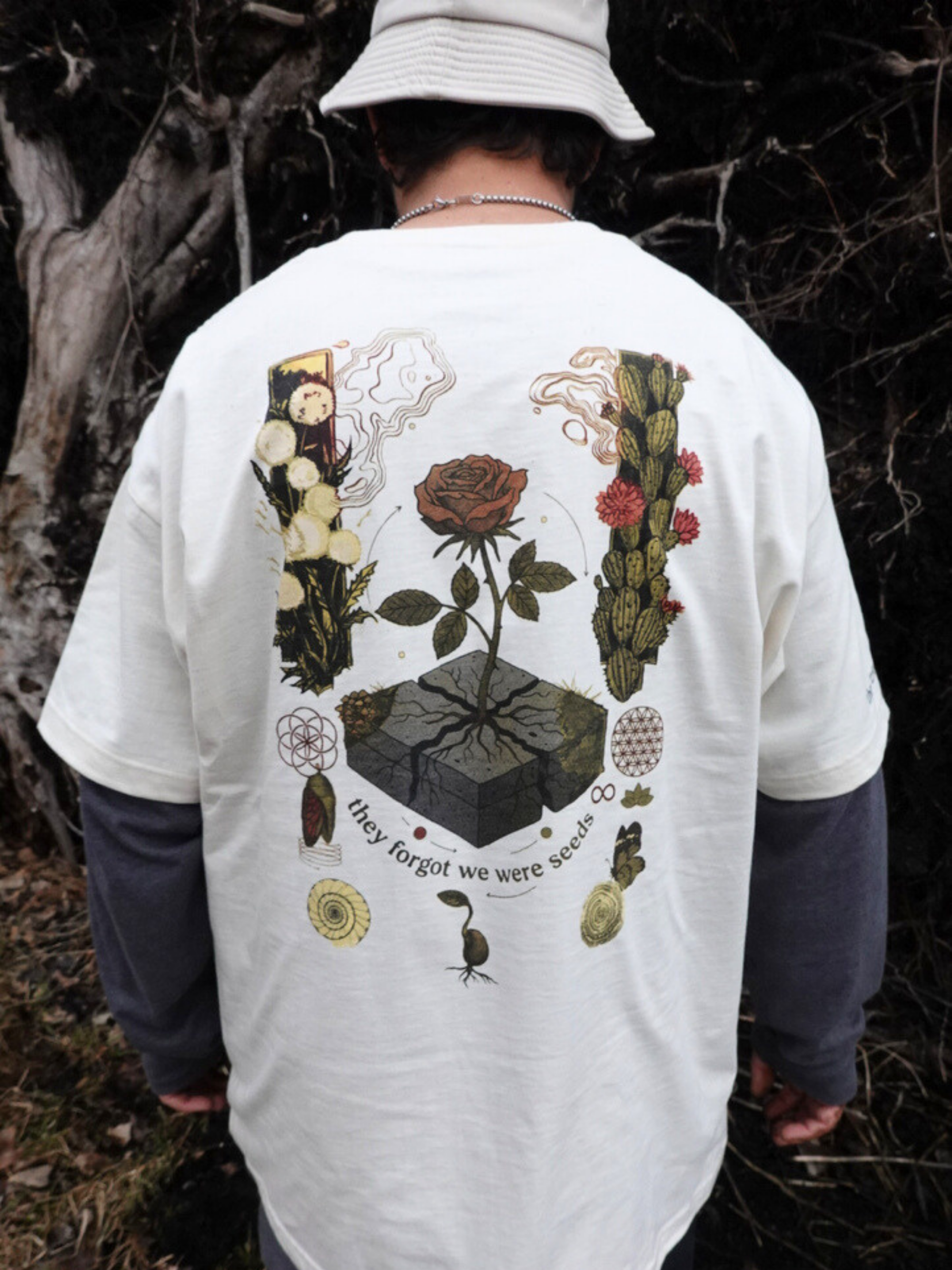 "Seeds" Pocket Tee