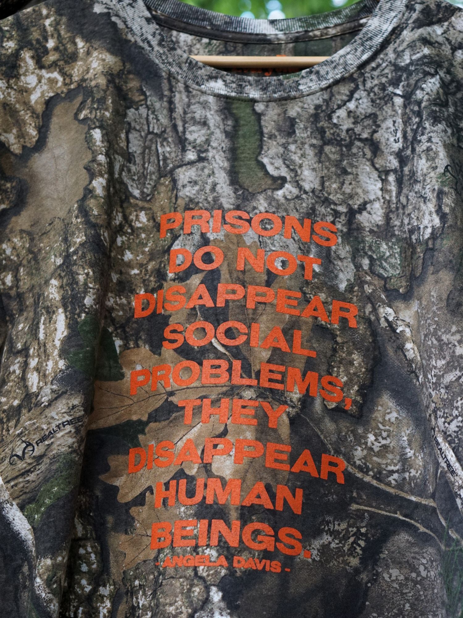 Free Angela Realtree Camo Tee