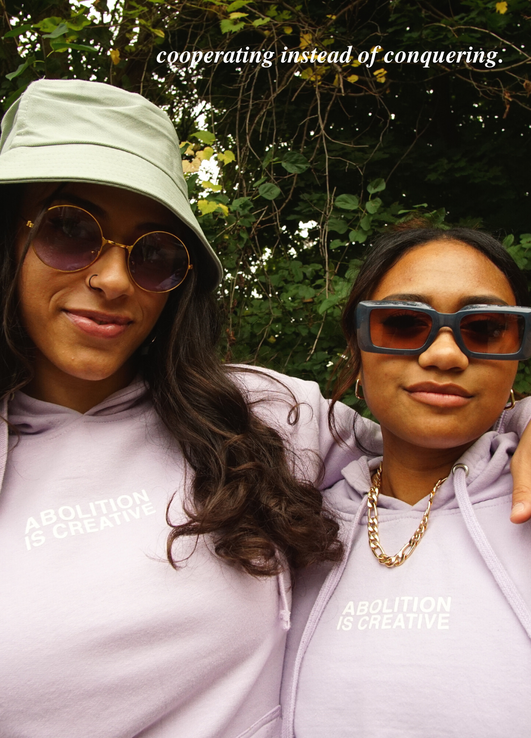 abolition is creative hoodie