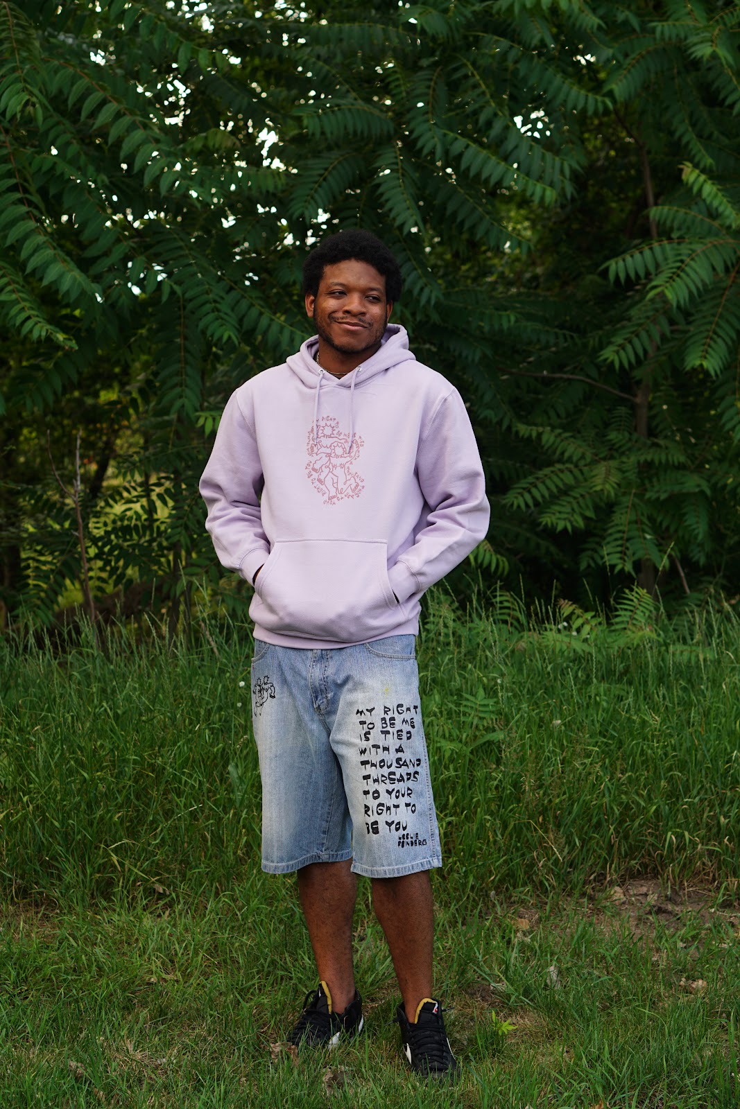 Lavender Sample Hoodie