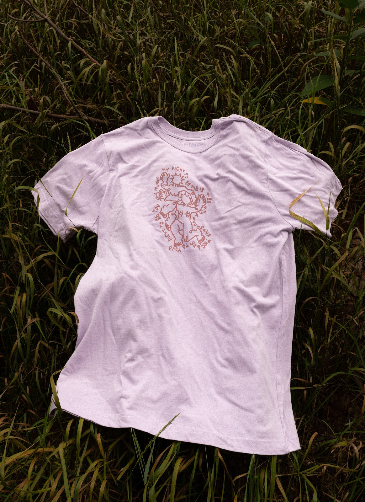 Lilac Lightweight Ultrasoft Sample Tee