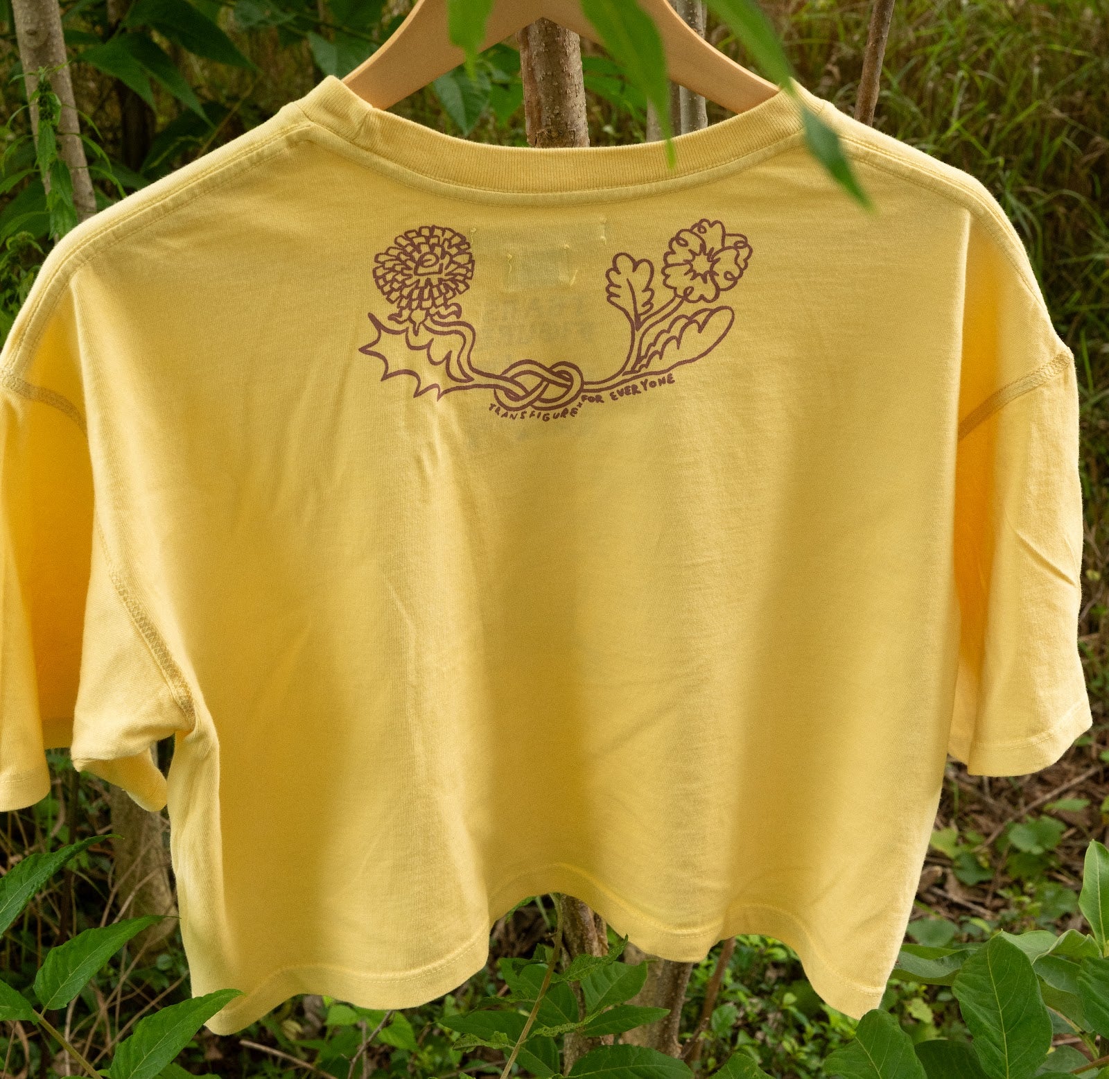 Vintage Urban Outfitters Cropped Dandelion Baby Tees (x 2)