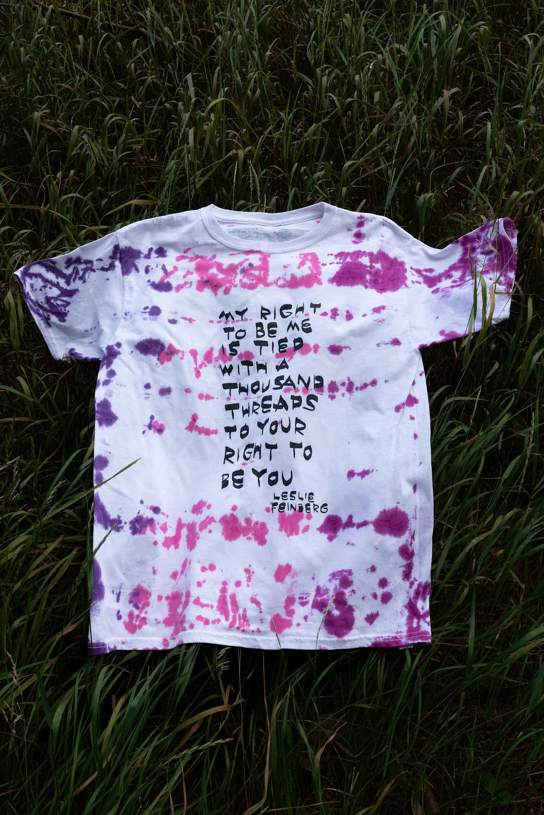 "Purple Rain" Custom Dye Sample Tee