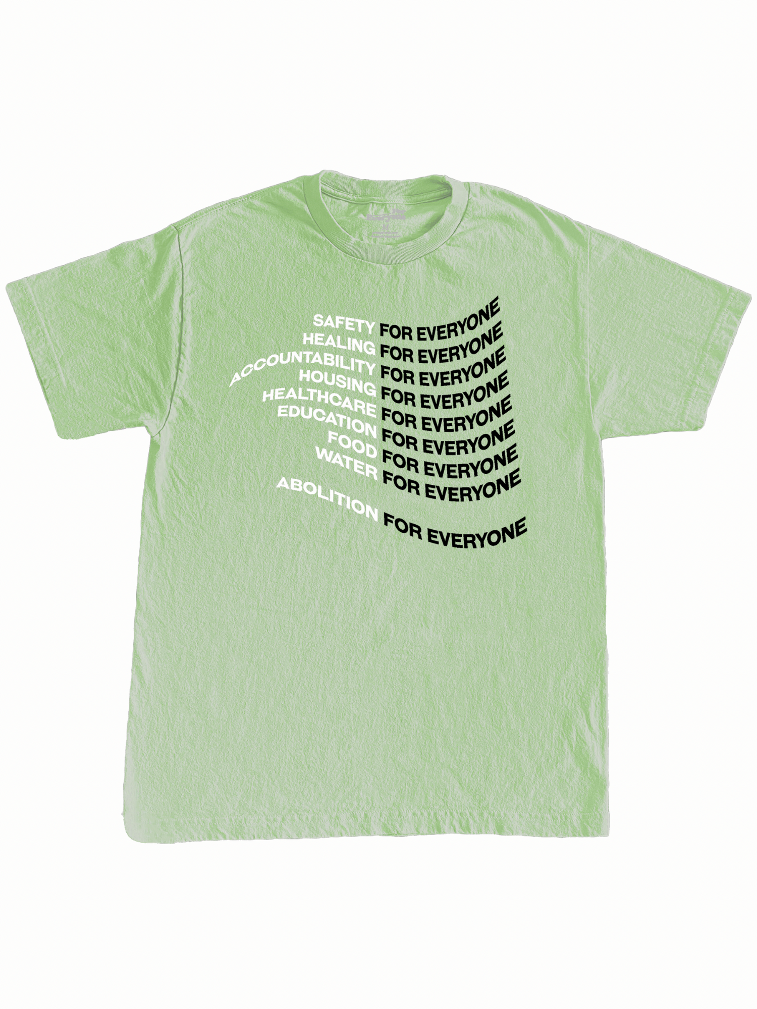 For Everyone Tee - Pistachio – ForEveryoneCo