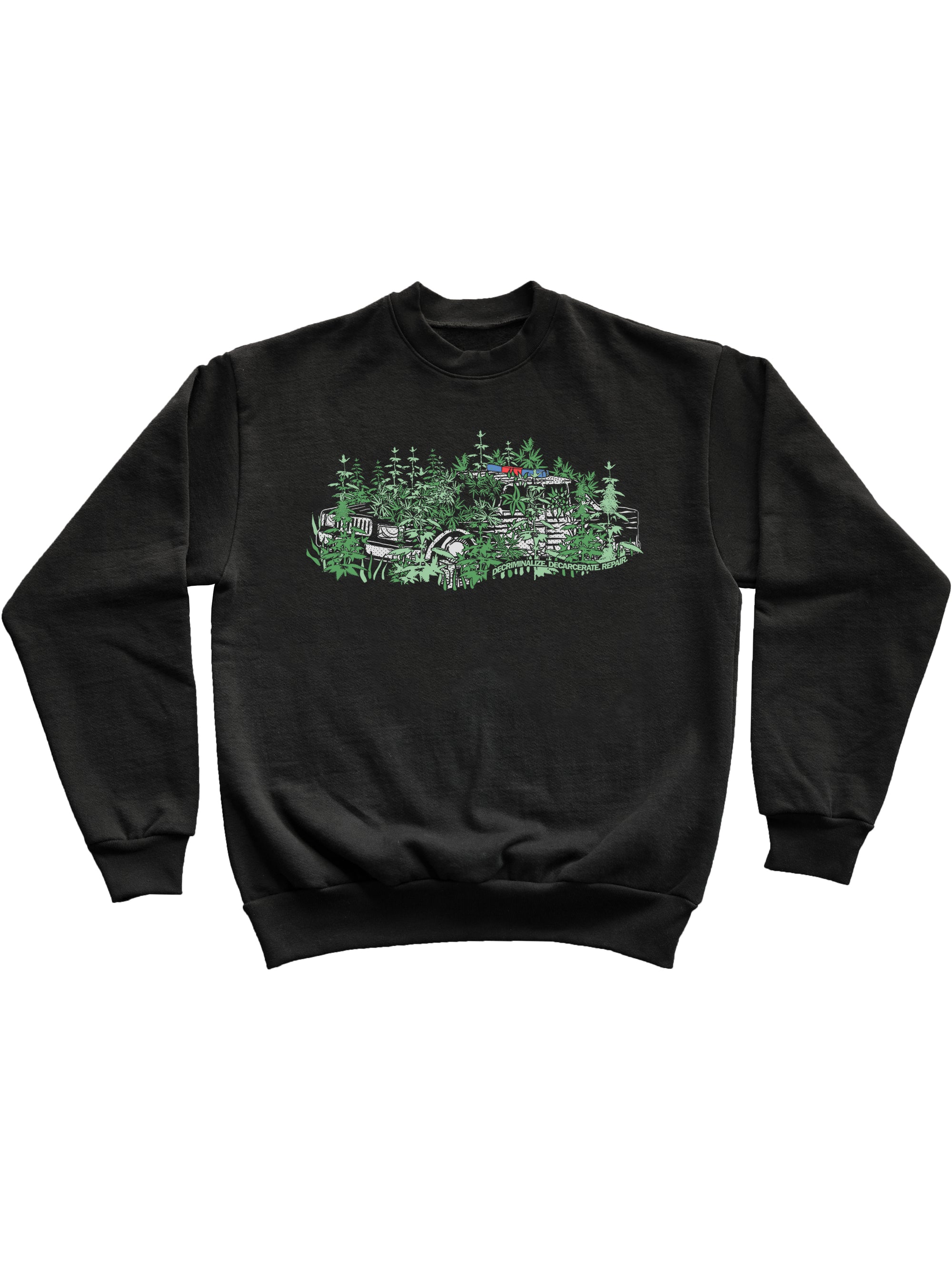 Abolition is Creative: 420 Edition 100% Recycled Crewneck Sweatshirt
